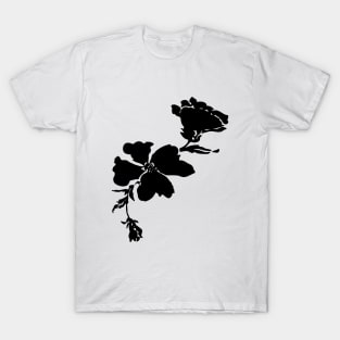 Picturesque Black Flower :) T-Shirt